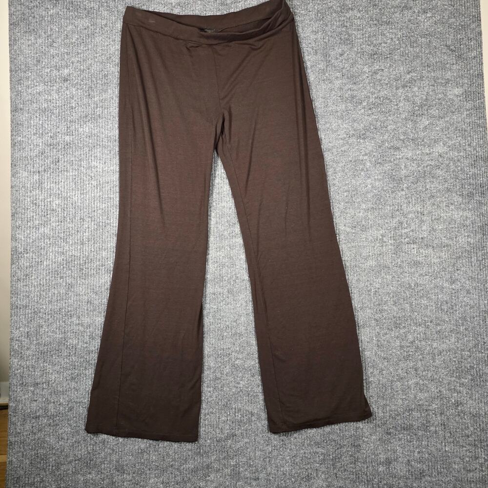 BCBG Max Azria Brown Bootcut Pants‎ Pull On Stretch XL Casual